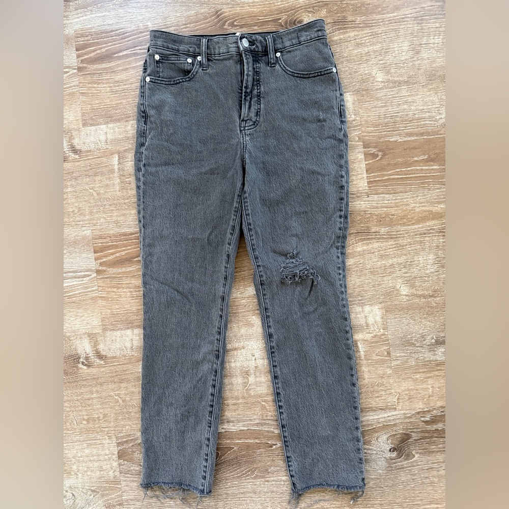 Madewell Perfect Vintage Jeans- Washed Black